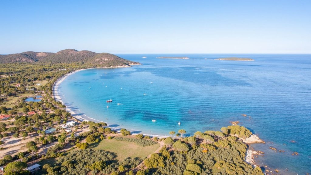 Alrededores de Plage du Roncu, Calvi