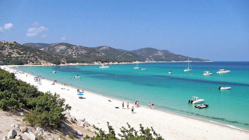 Plage Piscona (Propriano, Córcega)
