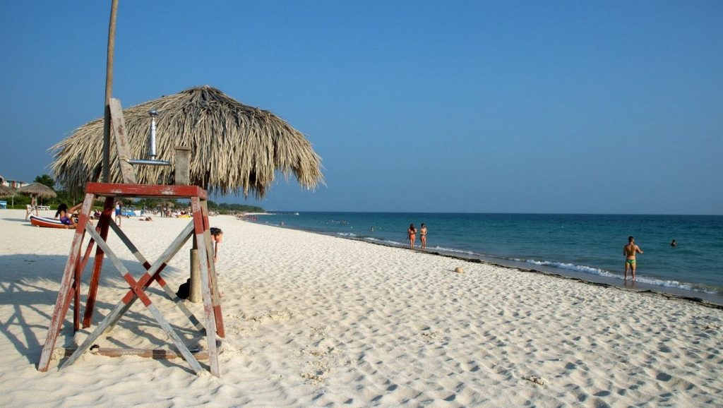 Costa de Trinidad desde Playa Ancón, Cuba