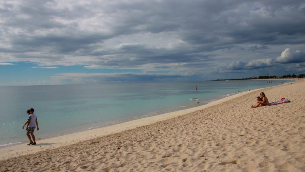 Playa Barrederas en Holguín, Cuba
