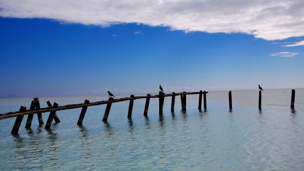 Playa Bonita en Santa Lucía, Cuba