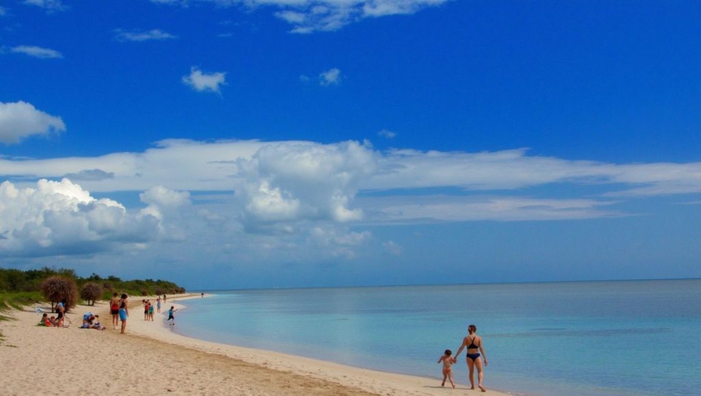 Playa Caibarién en Camagüey, Cuba