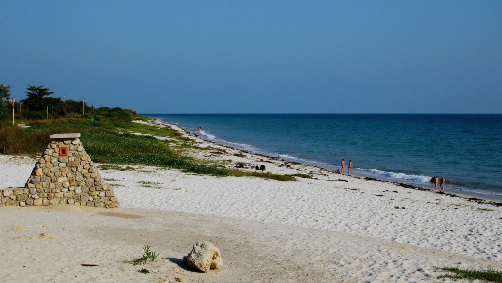 Vista general de Playa Capricho, Cayo Largo