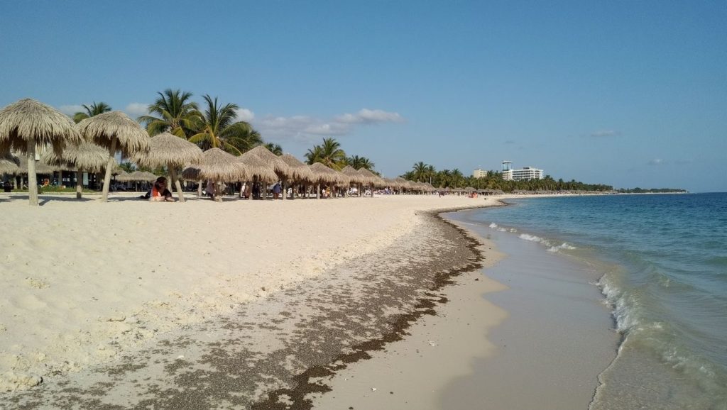 Costa de Pinar del Río desde Playa de Galafre, Cuba