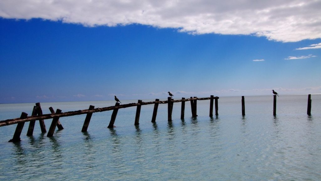 Costa de La Habana desde Playa de Puerto Escondido, Cuba