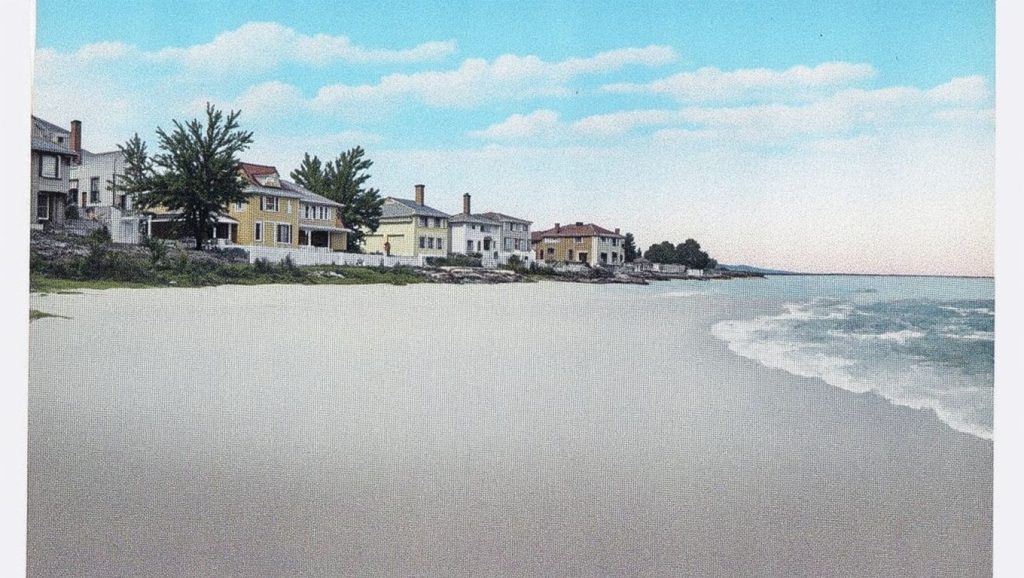 Orilla tranquila de Playa Del Medio, playa de Cayo Coco