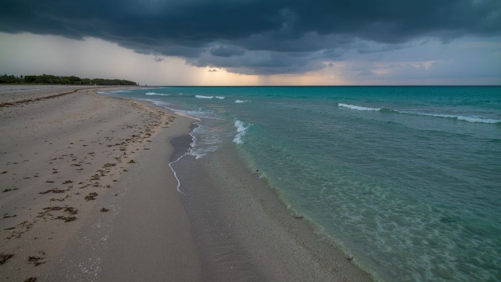 Vista del entorno de Las Terrazas, Cayo Guillermo, Cuba
