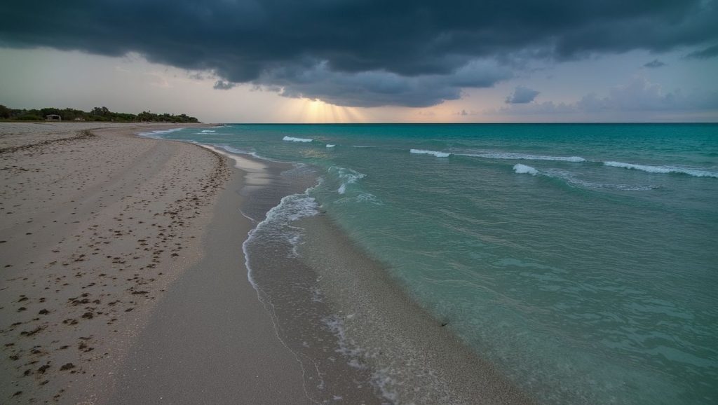 Arena fina en Los Cocos, Cayo Largo, Cuba