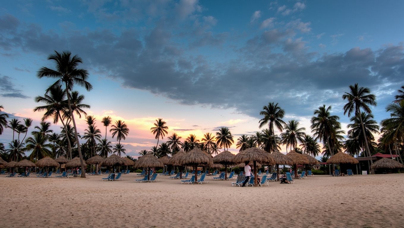 Playas de América en temporada seca: diciembre a marzo