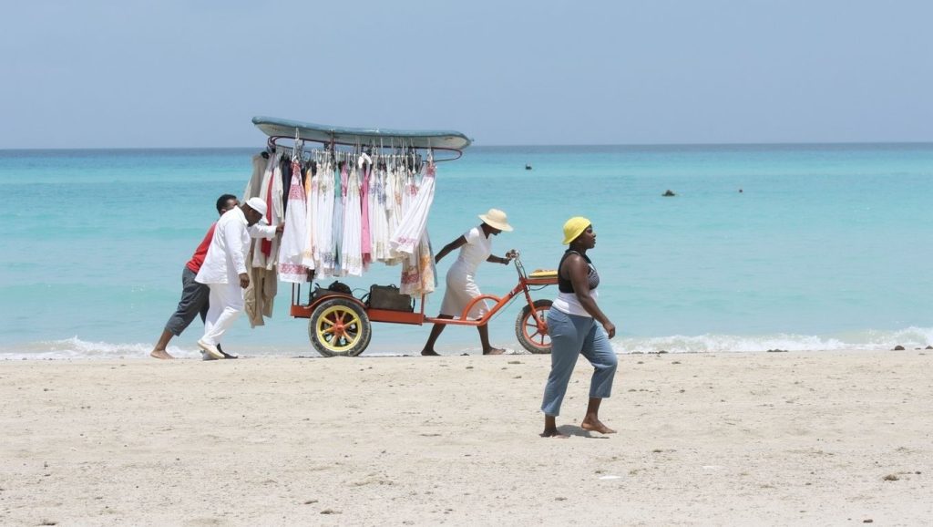 Vista del entorno de Sirena, Cayo Largo, Cuba