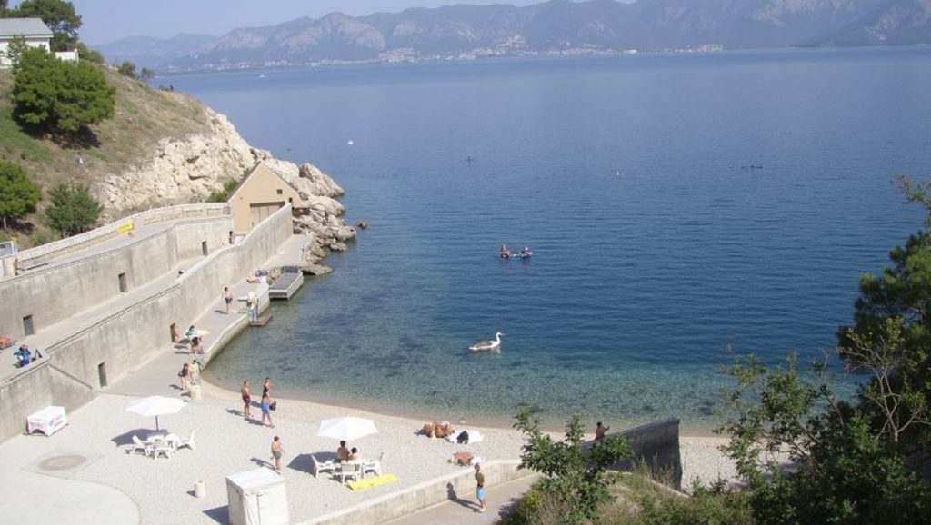 Plaža Barčica (Baška, Krk) — foto 2