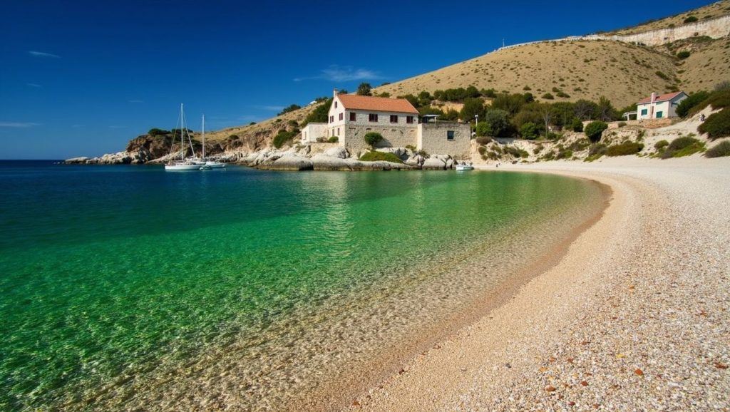 Alrededores de Plaža Česminica, Croacia