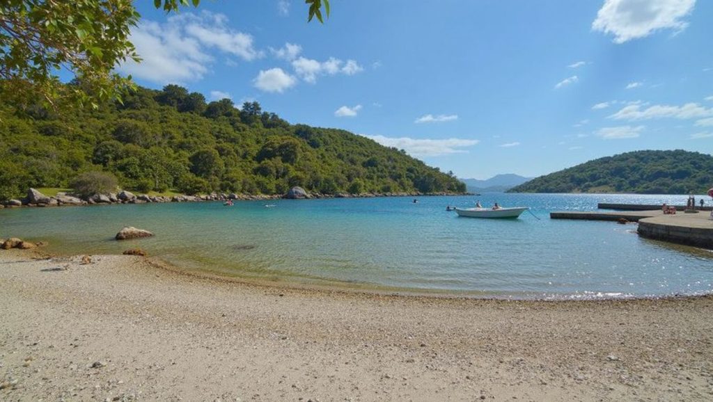 Vista amplia de Plaža Dom sam. en Croacia, Korčula