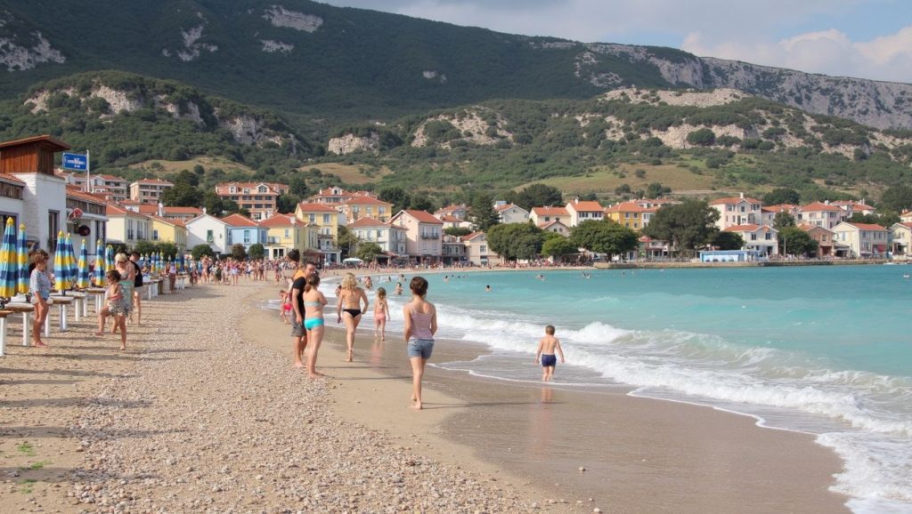 Plaža Krušćica (Baška, Krk) — foto 4