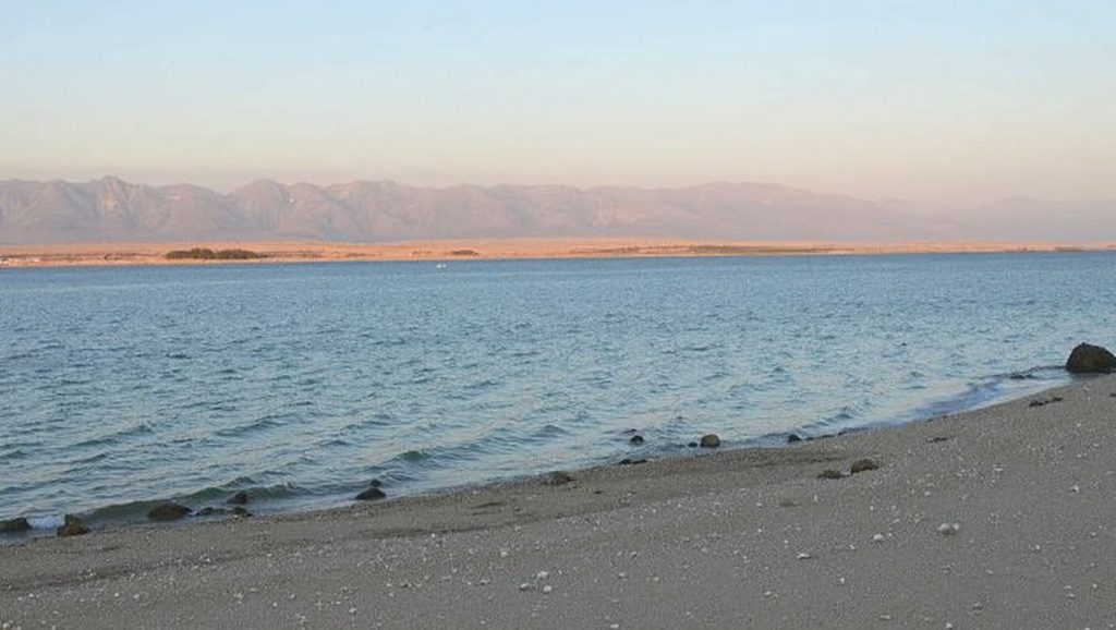 Panorámica de Plaža Lakirka con cielo despejado, Općina Vir