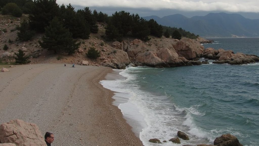 Plaža Mala Petrina (Dobrinj, Krk) — foto 4