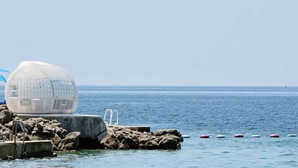 Costa de Bar desde Plaža Šušanj, Montenegro