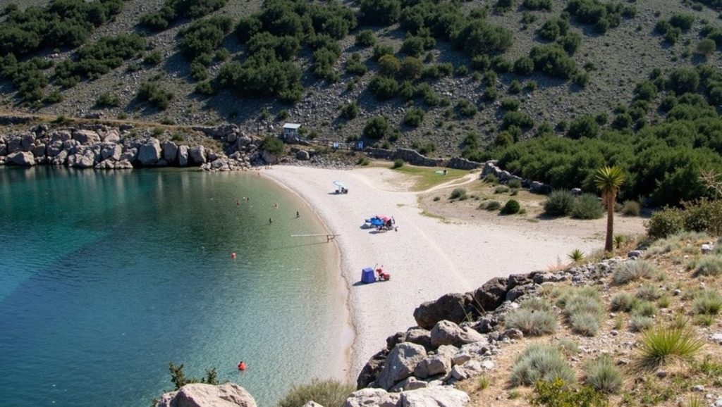 Plaža Sveti Ilija sjever (Punat, Krk) — foto 4
