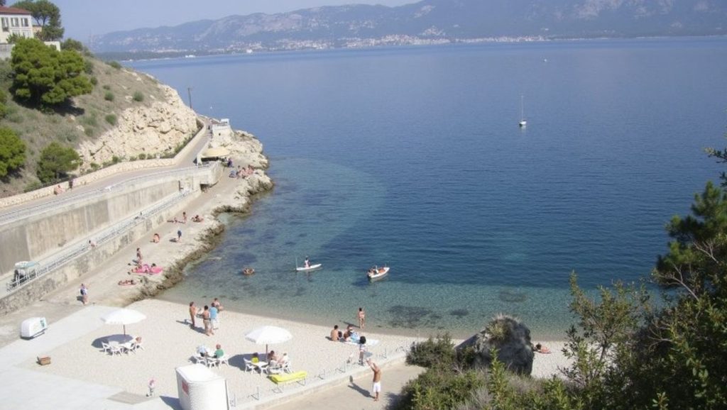 Plaža Sveti Ilija sjever (Punat, Krk) — foto 5