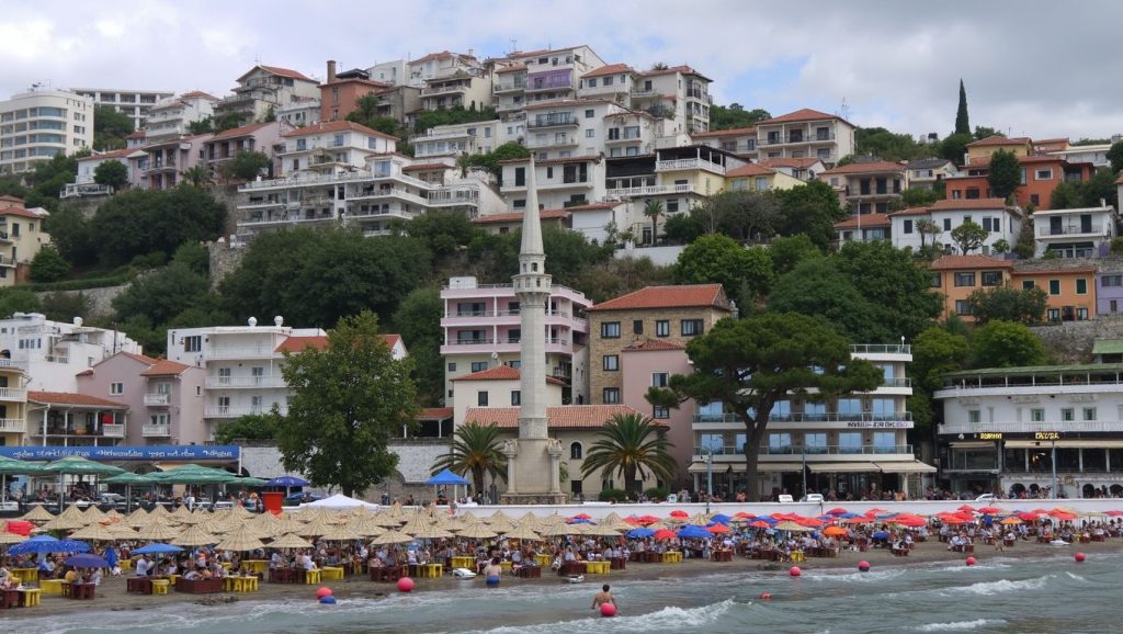 Costa de Herceg Novi desde Plaža Žalo, Montenegro