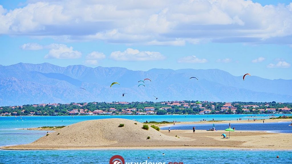 Paseo hacia Plaža Ždrijac, Croacia