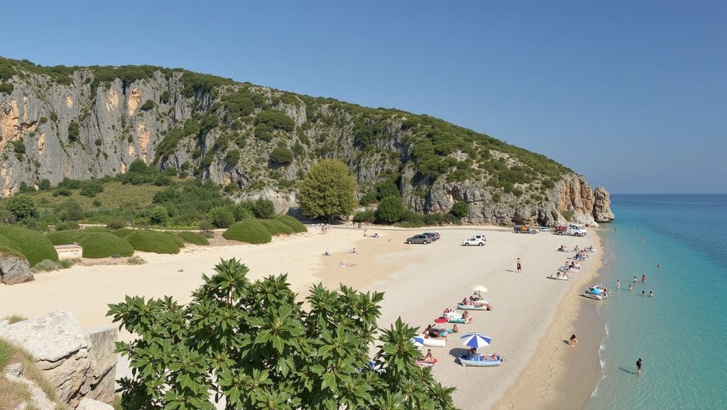 Plazhi i Borshit (Riviera Albanesa, Albania) — foto 2