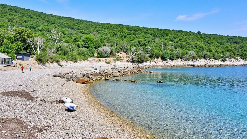 Vista del entorno de Plieski, Croacia, Croacia