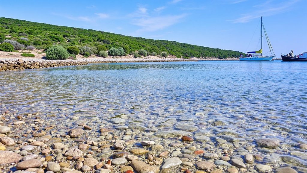 Costa de Croacia desde Plieski, Croacia