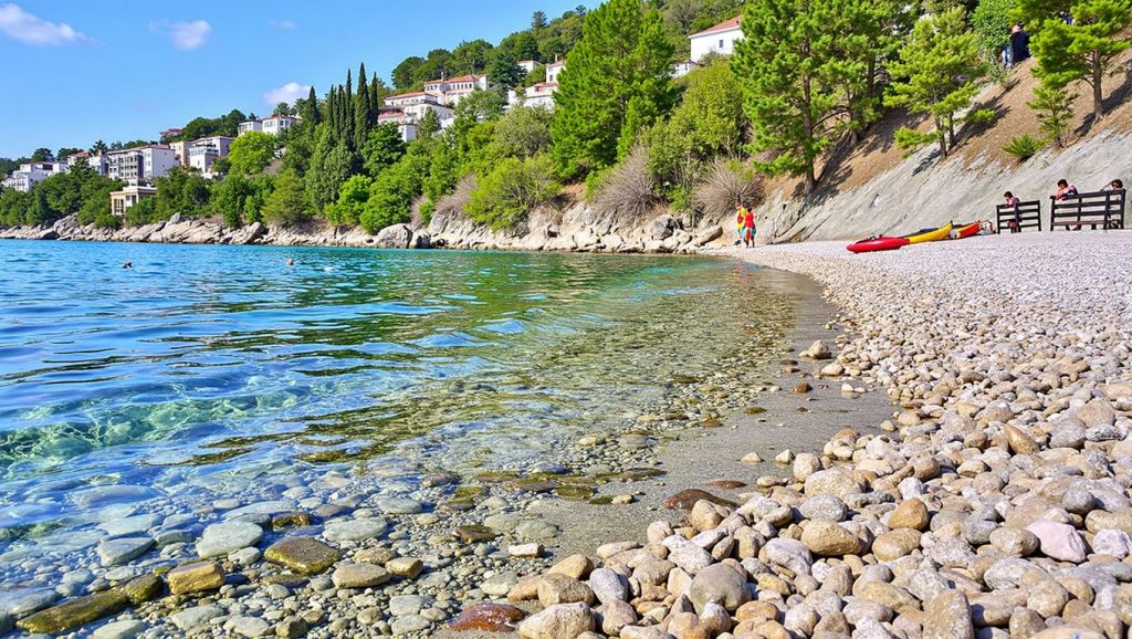 Playa Podstine en Croacia, Hvar