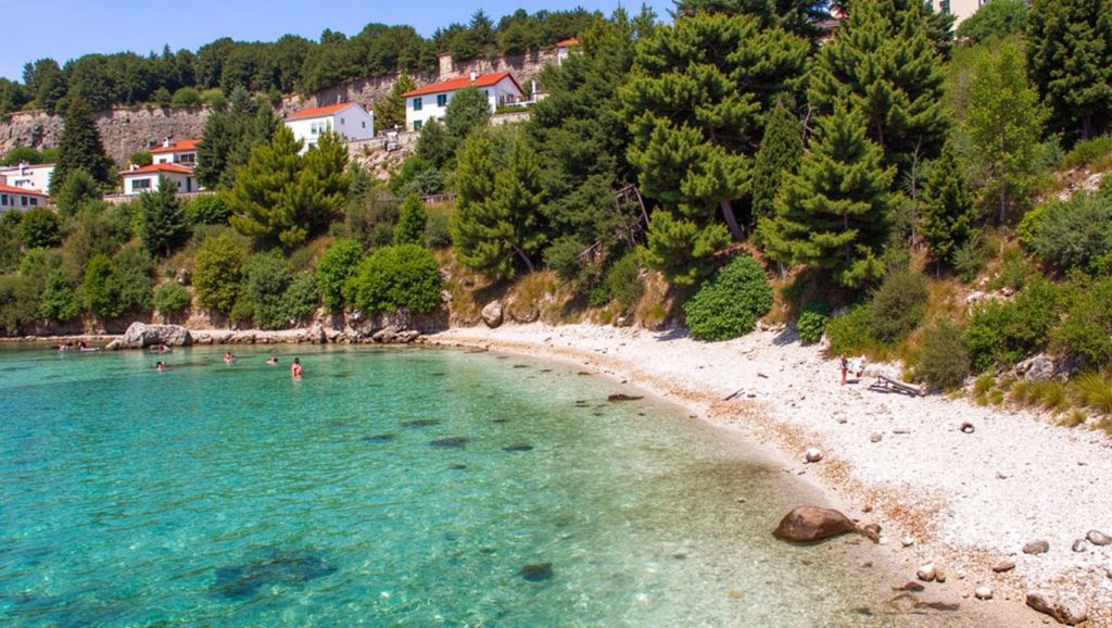 Costa de Croacia desde Podstine, Hvar