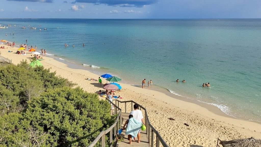 Playa Pontone Tunno en Puglia, Puglia