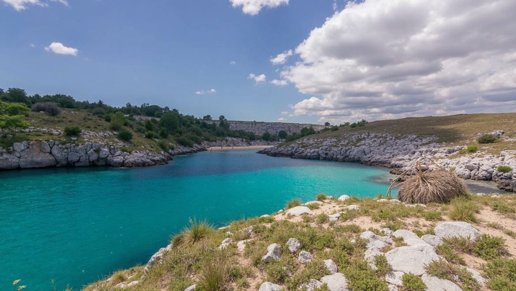 Spiaggia di Porto Badisco — foto 1 de 6