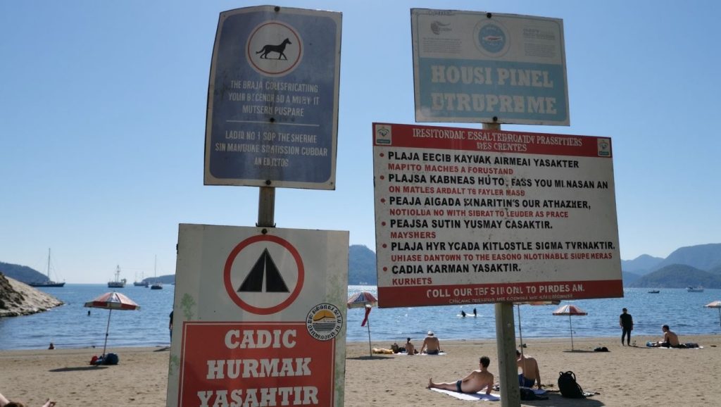 Public Beach (Marmaris, Turquía) — foto 3