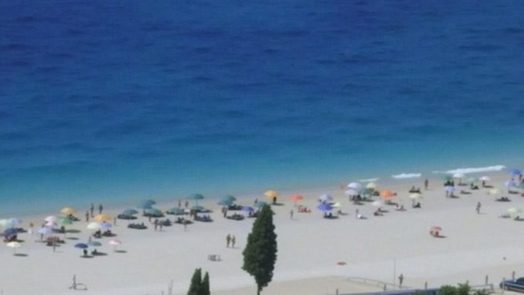 Playa Robolla Beach en Ksamil, Albania