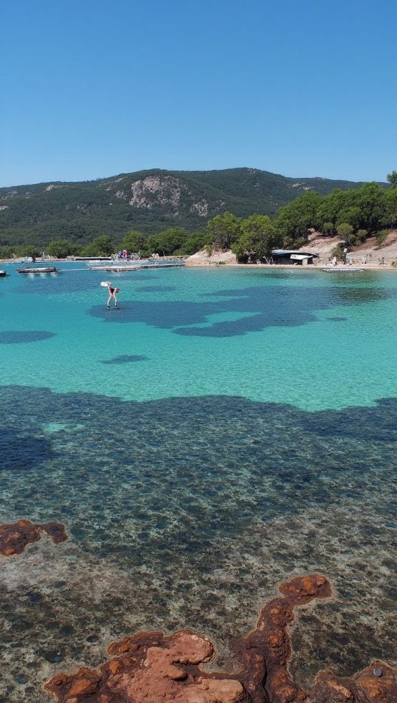 Línea de costa en Sainte-Restitude, Calvi