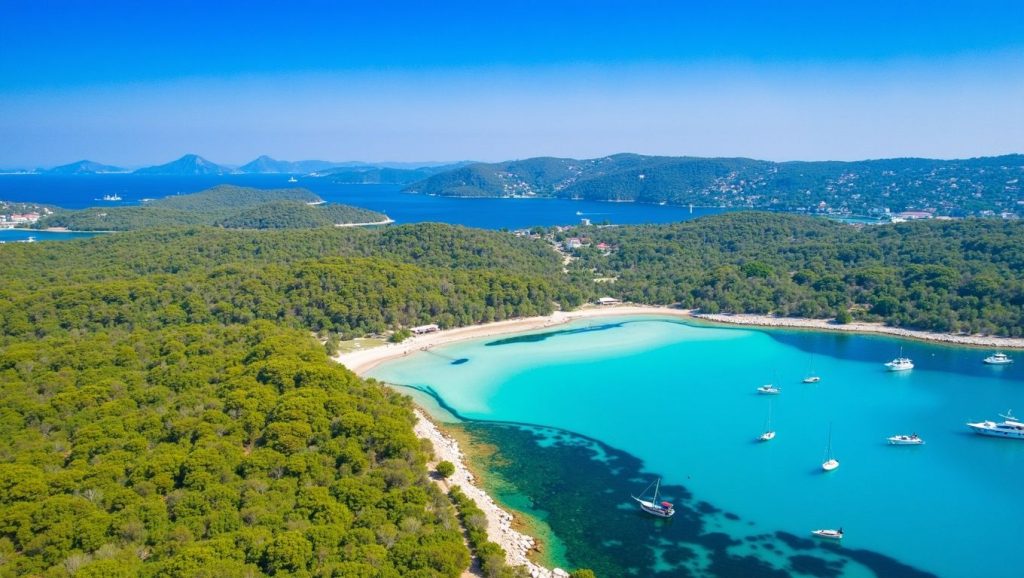 Alrededores de Sakarun, Croacia