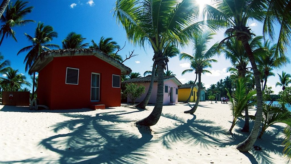 Panorámica completa de San Rafael, playa de Pedernales