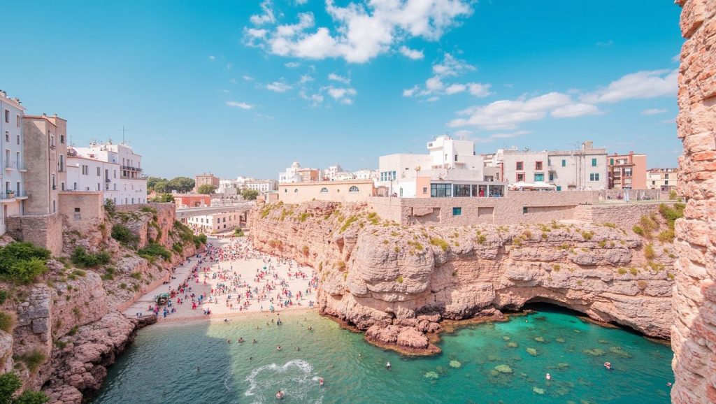 Paseo hacia San Vito, Polignano a Mare