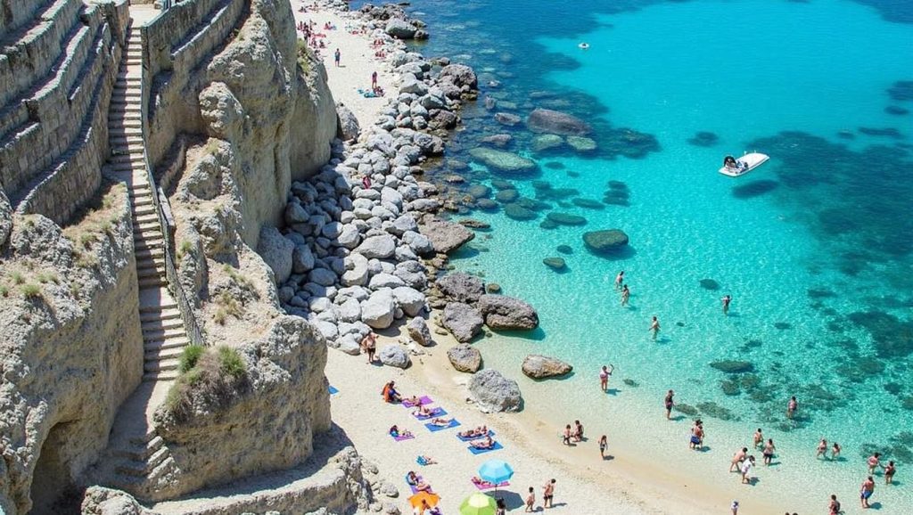Spiaggia di Santa Cesarea Terme — foto 2 de 6