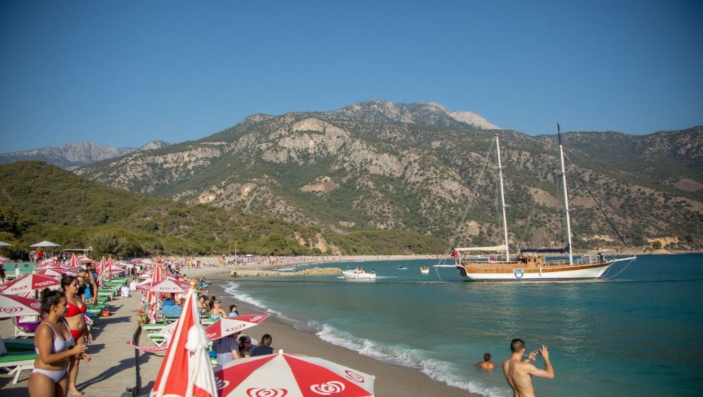 Sarıkum Plajı (Bodrum, Turquía) — foto 3