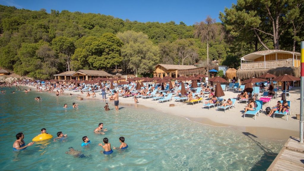 Sarıkum Plajı (Bodrum, Turquía) — foto 5