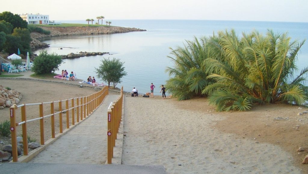 Vista general de Sea Caves Beach Paphos, ?