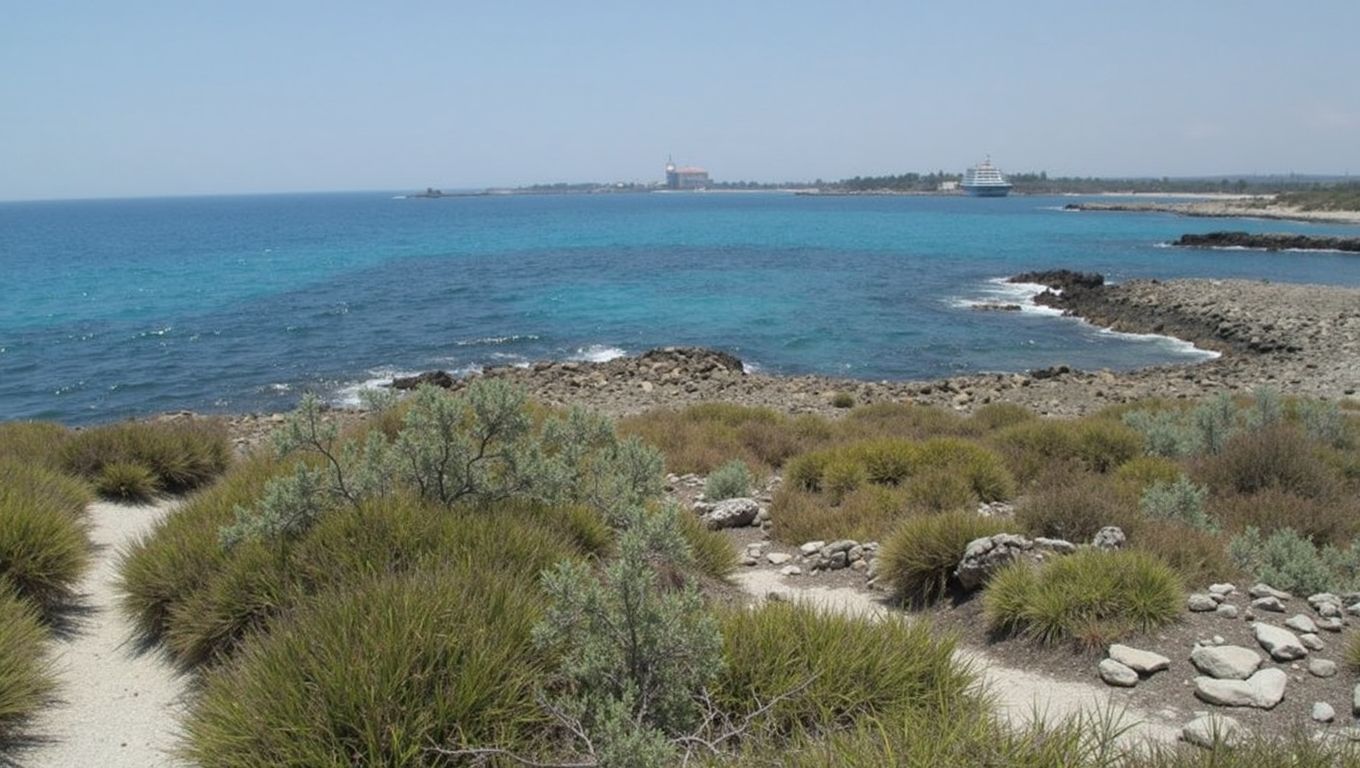 Secret Paradise Maroni playa oculta Larnaca Chipre