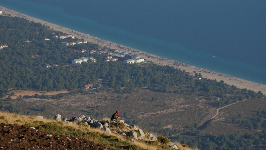 Arena fina en Shën Albani, Karaburun, Vlorë, Albania