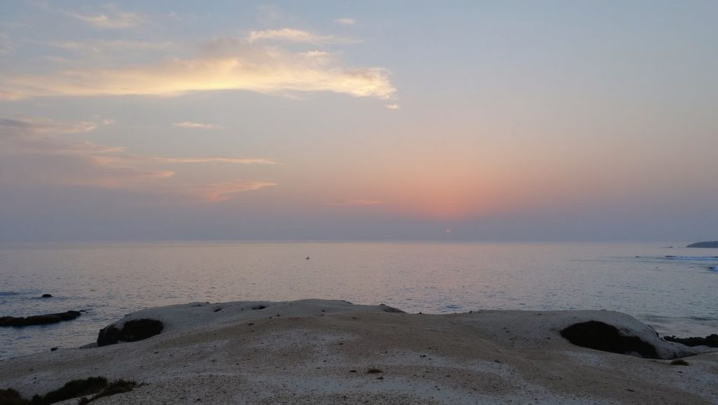 Vista del litoral en Sirena Bay, ?