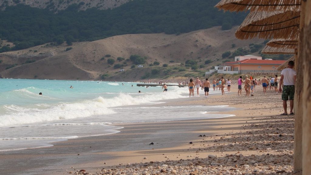 Skrila Sunny beach (Baška, Krk) — foto 5