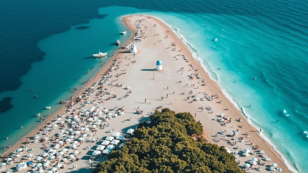 Línea de costa en Spiaggia libera, Montesilvano