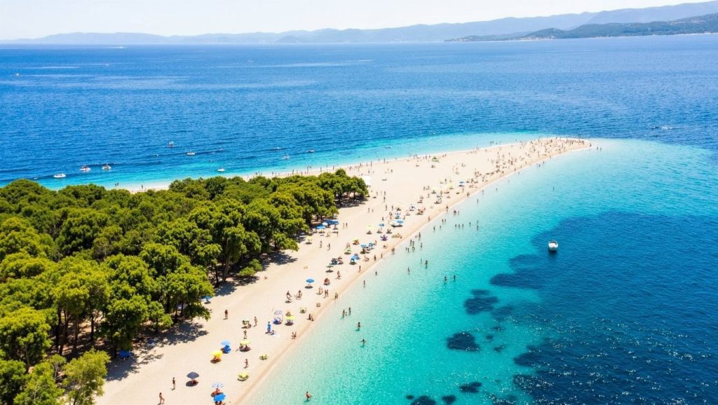 Orilla tranquila de Spiaggia Libera Tutti, playa de Pescara