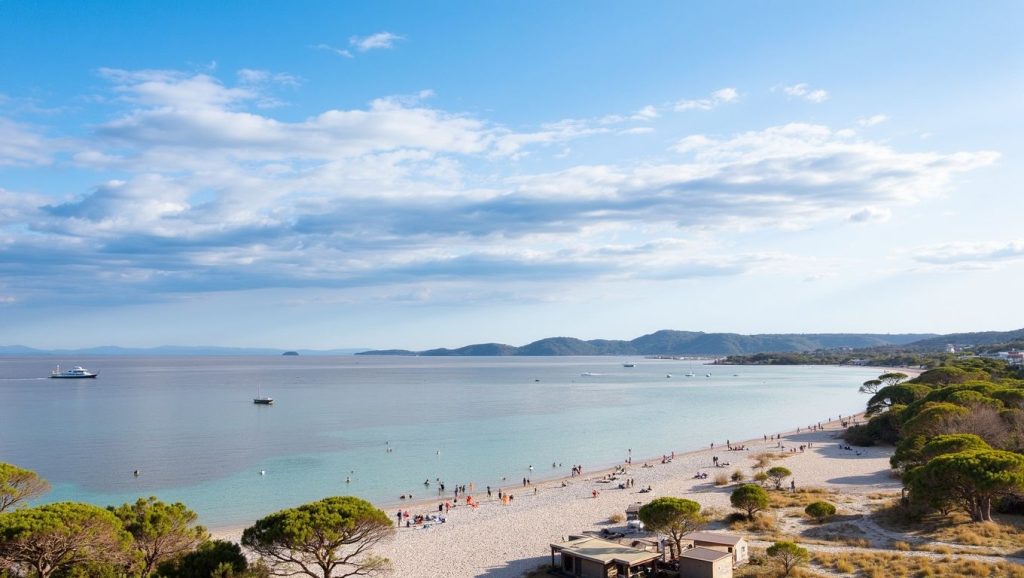 Detalle del agua en St Jean (Plage de San Giovanni), Porto-Vecchio, Córcega