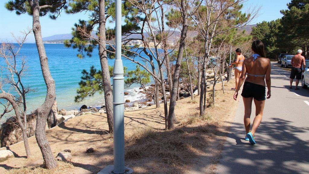 Surbova beach, Sunset beach (Baška, Krk) — foto 5